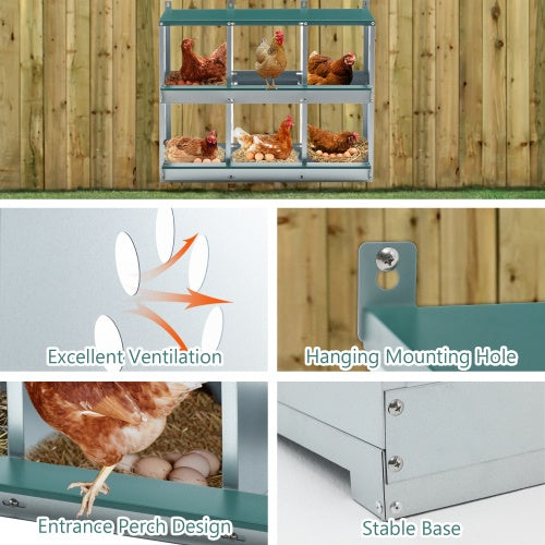 Crystal Chicken Nesting Box,