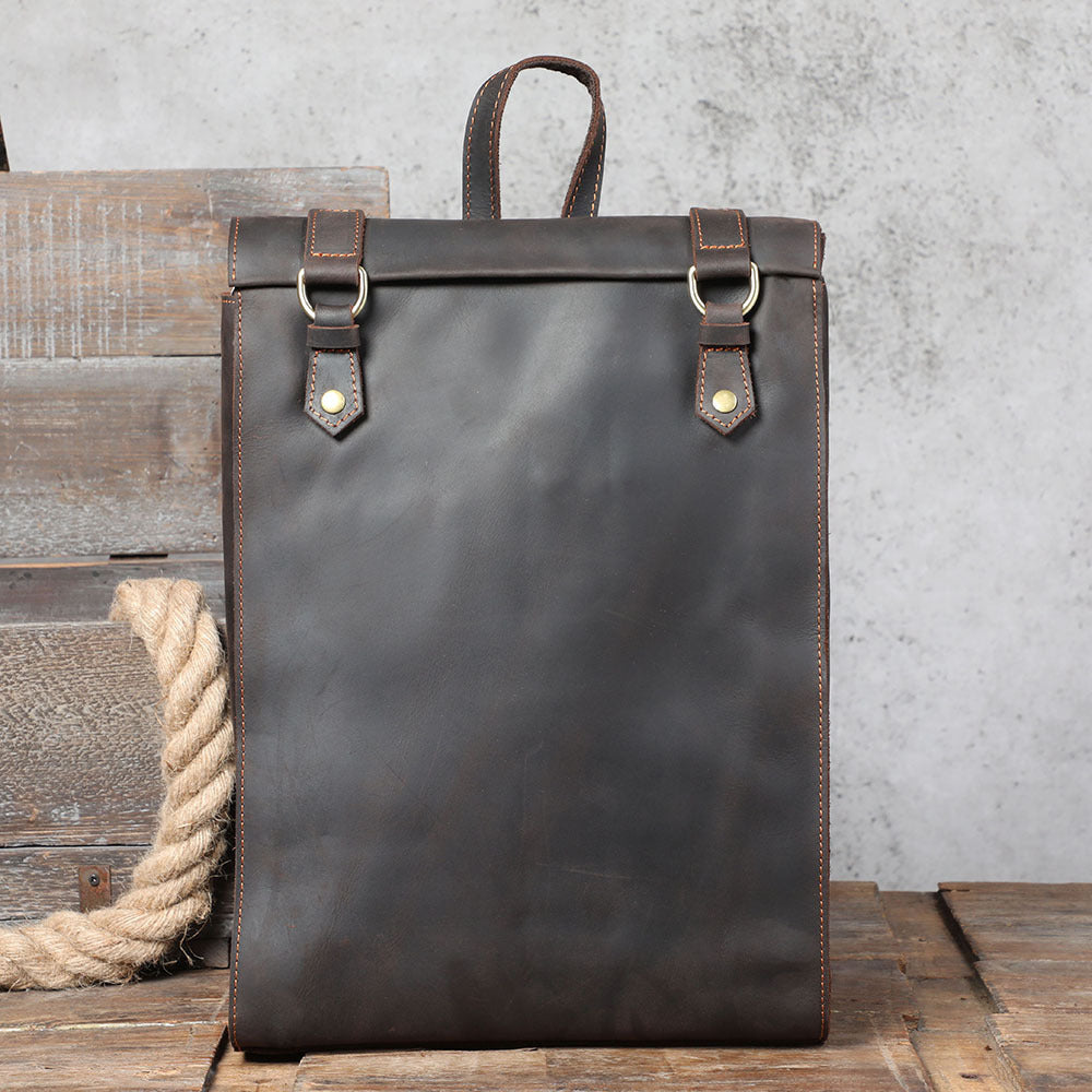Crystal School Bag (Leather Retro Men)