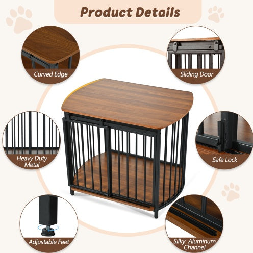 Crystal Dog Crate For Small And Medium Dogs