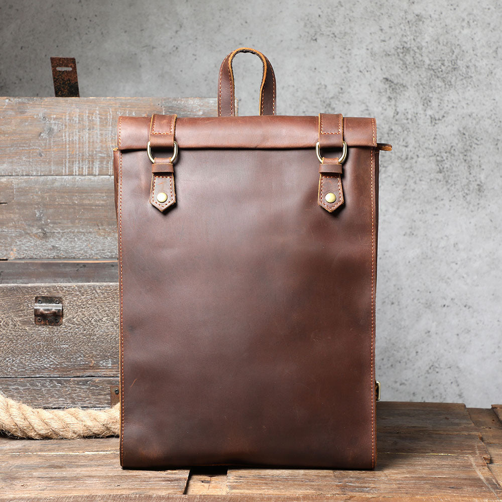 Crystal School Bag (Leather Retro Men)