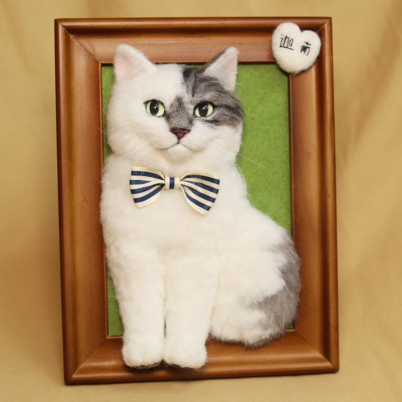 Crystal Wool Felt Imitation Pet Custom Commemorative Gift