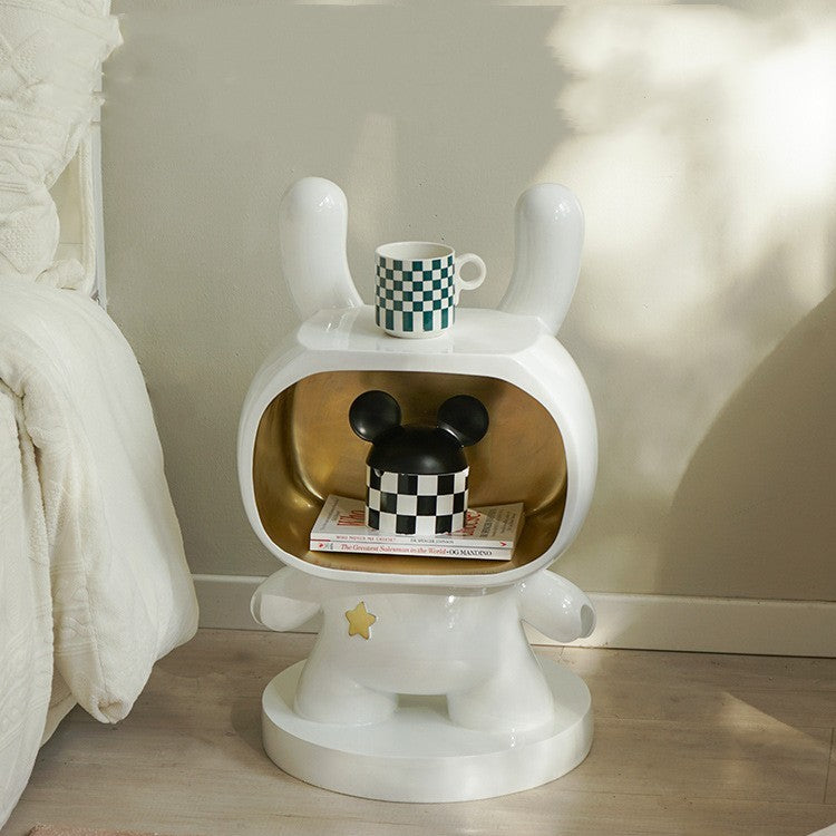 Crystal Space Rabbit Children's Room Bedroom Decoration