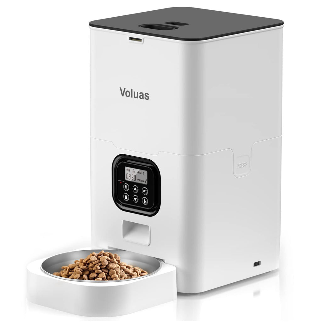 Crystal Pet Intelligent Automatic Double Meal Feeder