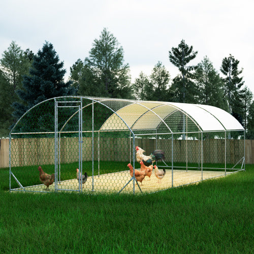 Crystal  Chicken Coop,Walk-in Poultry Cage,
