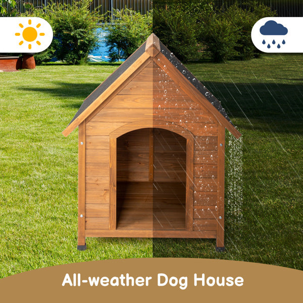 Crystal  Asphalt Roof Dog House