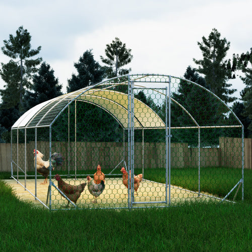 Crystal  Chicken Coop,Walk-in Poultry Cage,