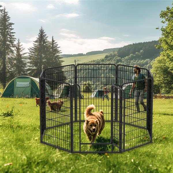 Crystal  Metal Game Fence