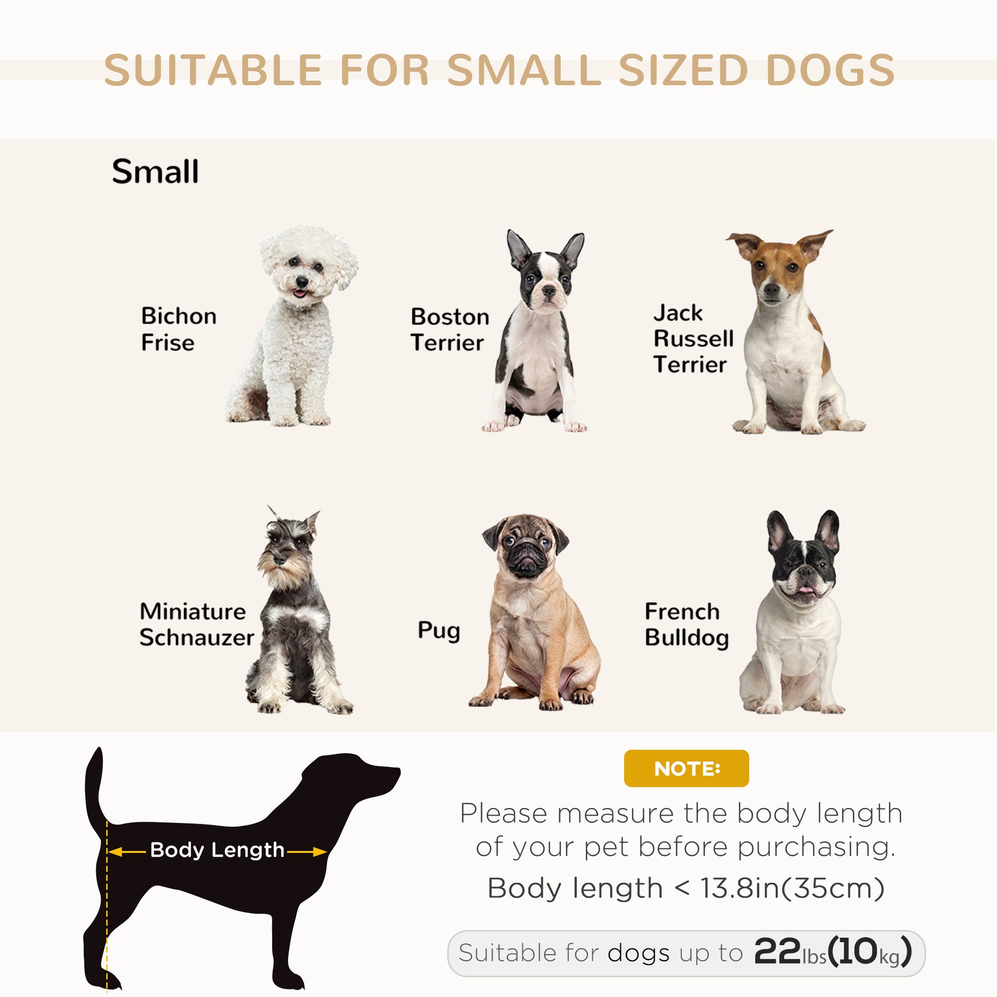Crystal Luxury Small Dog Bed With Hidden Storage