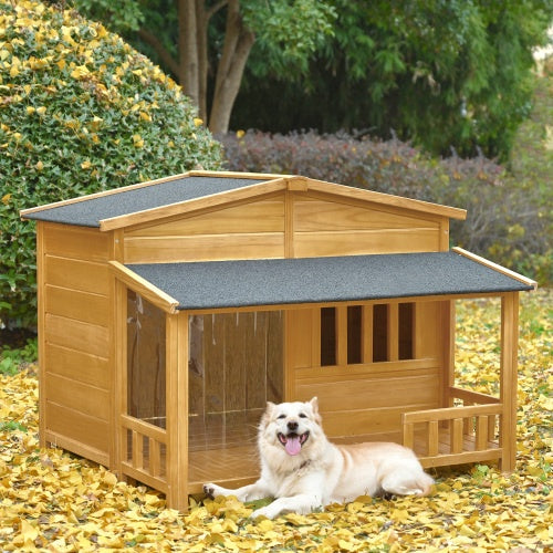Crystal  Pet Kennel With Porch