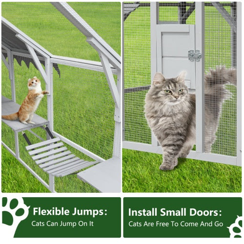 Crystal Outdoor Cat Room