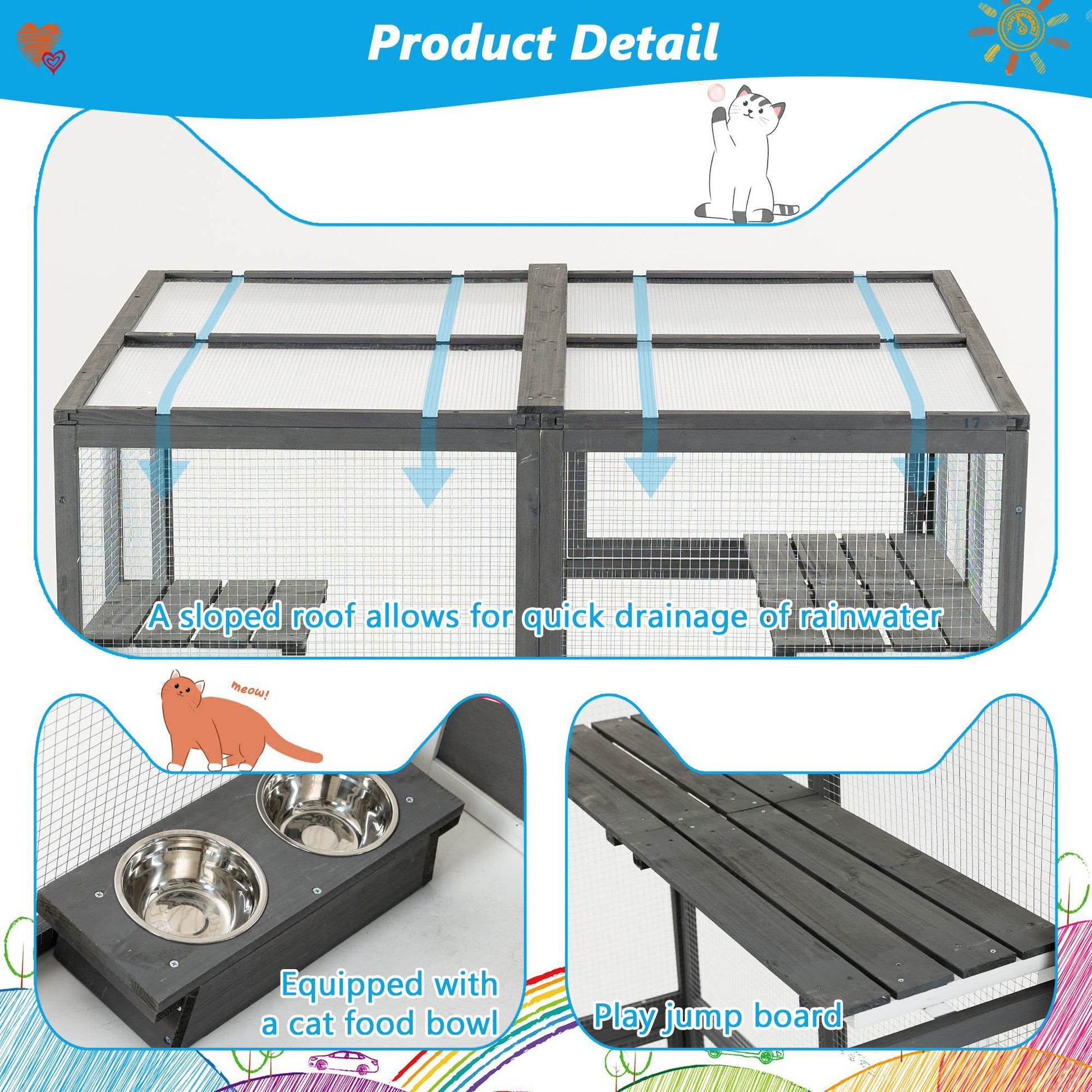 Crystal Cat Cage