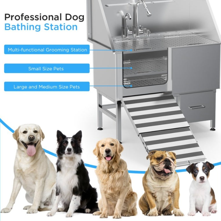 Stainless Steel Dog Bath Table